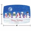 Hoffmaster 10" x 14" Snowman Greeting Paper Placemats 1000 PK 311098